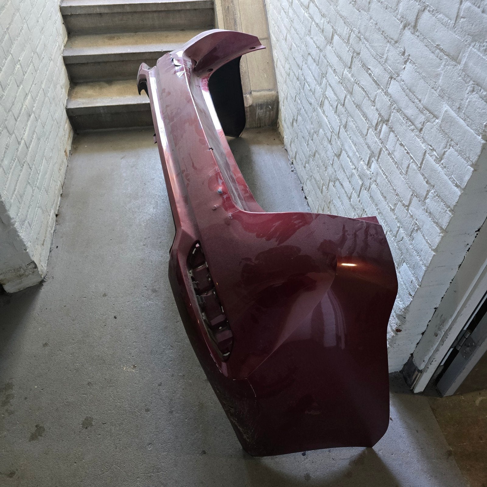Bumper- achter Toyota Auris Sport Touring  - Rood, Ophalen, Gebruikt, Toyota, Achter