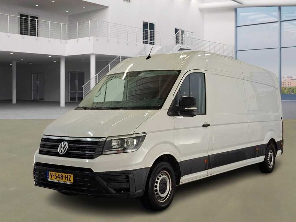 Volkswagen - 2017 - Crafter - 35 2.0 TDI L4H4 - Automaat - B, Gebruikt, Euro 6, 4 cilinders, Origineel Nederlands