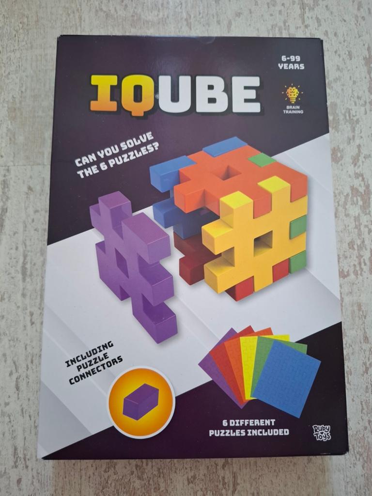Nieuw IQ CUBE foam kubussen denk spel, Een of twee spelers, Ophalen of Verzenden, Nieuw