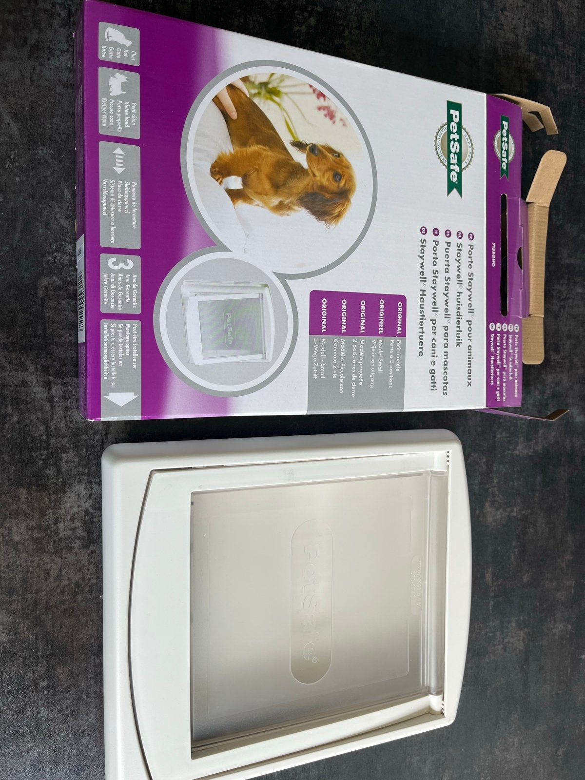 Petsafe 700 Kattenluik - S - Wit - 18.5 x 15.8 cm, Ophalen of Verzenden, Zo goed als nieuw