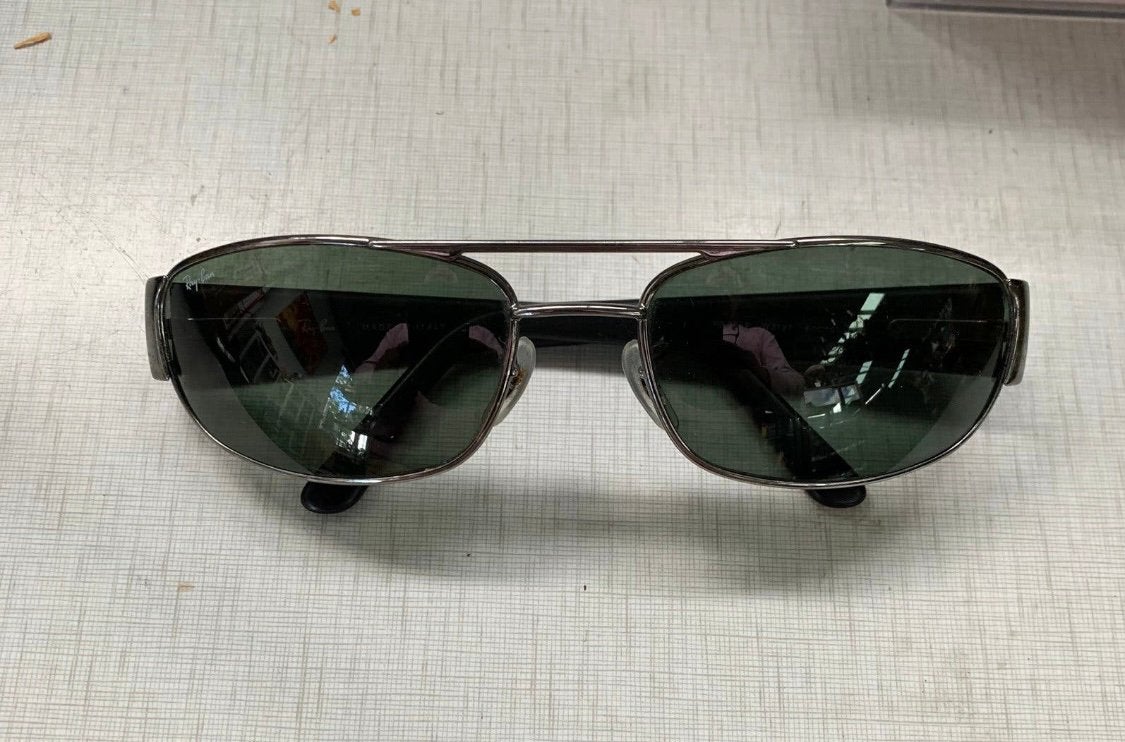 Zonnebril originele vintage Ray-Ban oude heren bril jaren ?, Ophalen of Verzenden