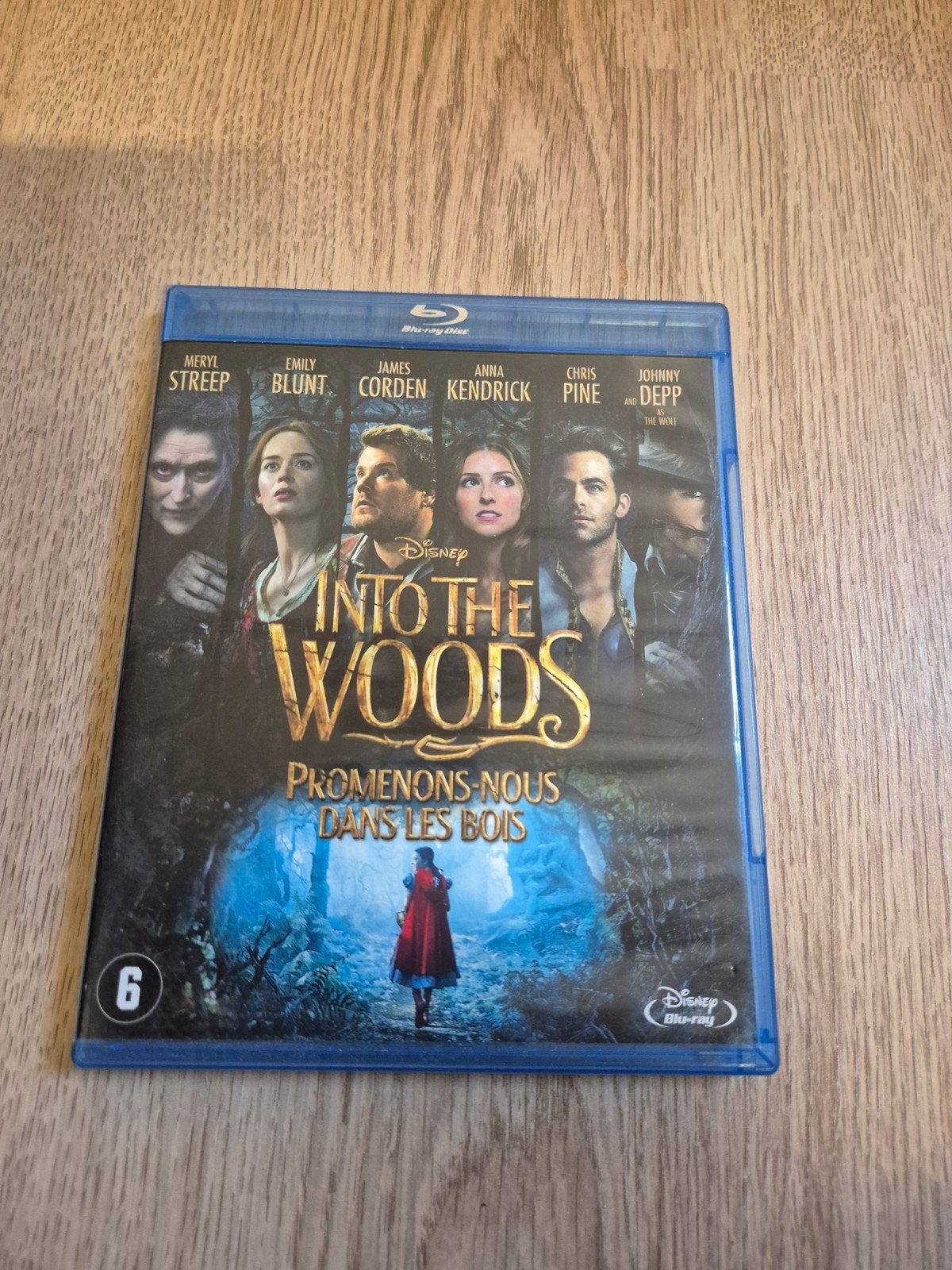 Bluray into the woods Disney, Ophalen of Verzenden
