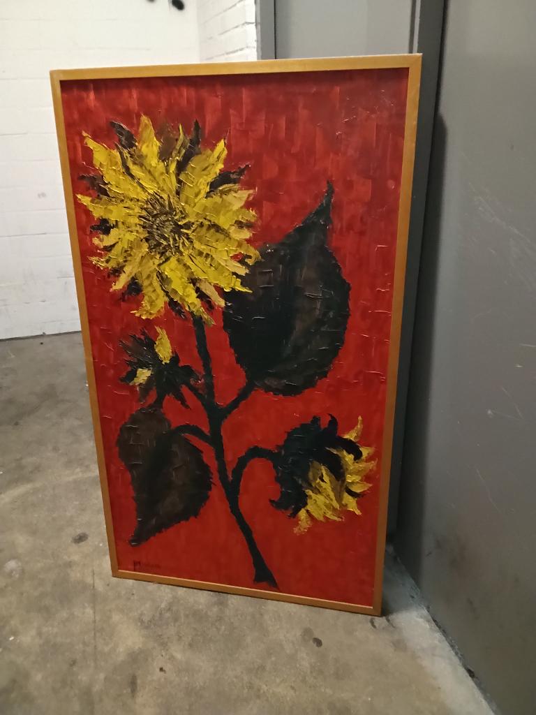 Schilderijen op canvas doek, Ophalen