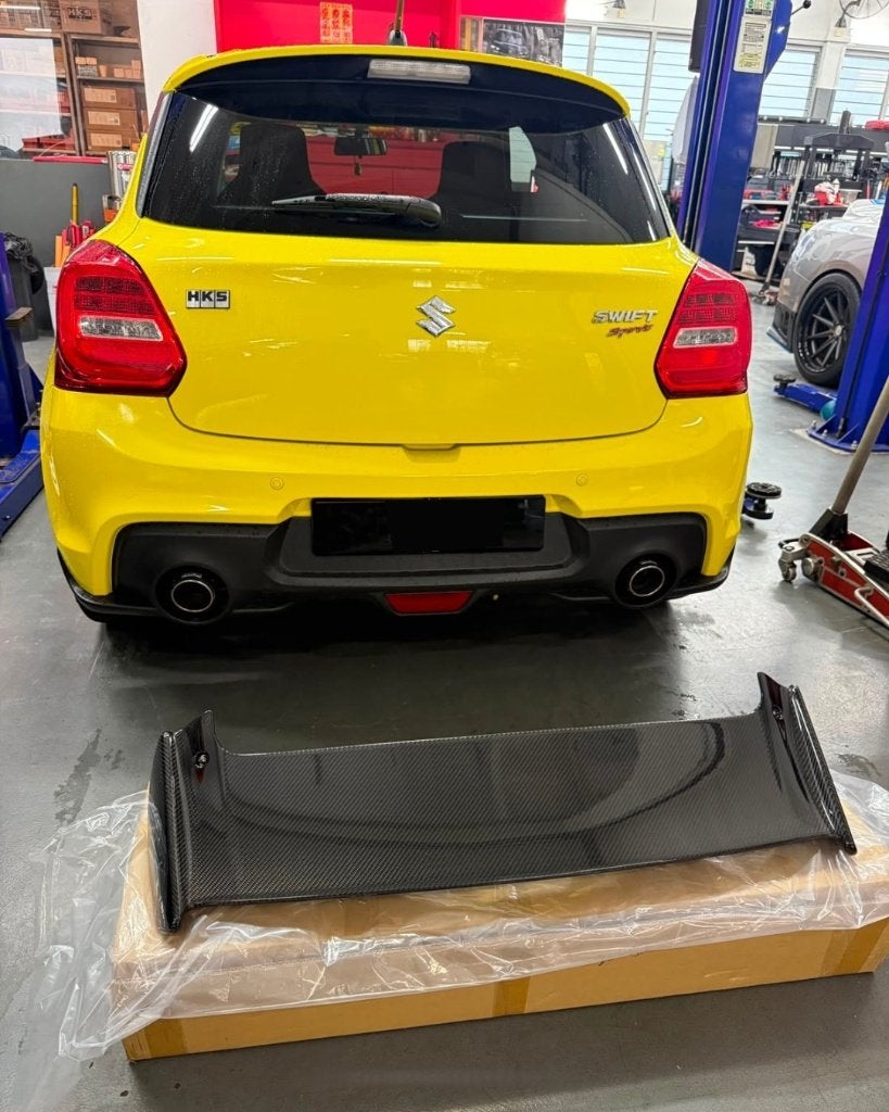 GReddy carbon spoiler - Suzuki Swift Sport ZC33S 17+, Ophalen of Verzenden