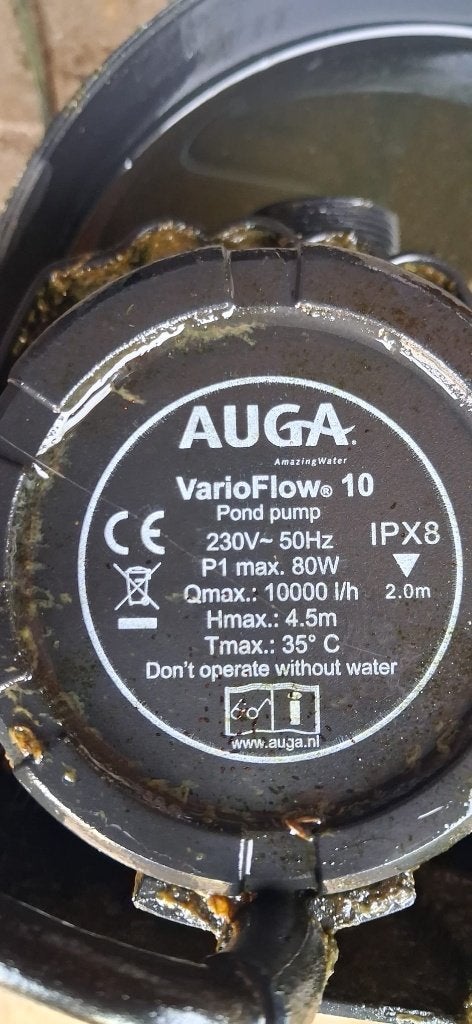 Auga water/vijver pomp, Ophalen, Gebruikt, Vijverpomp