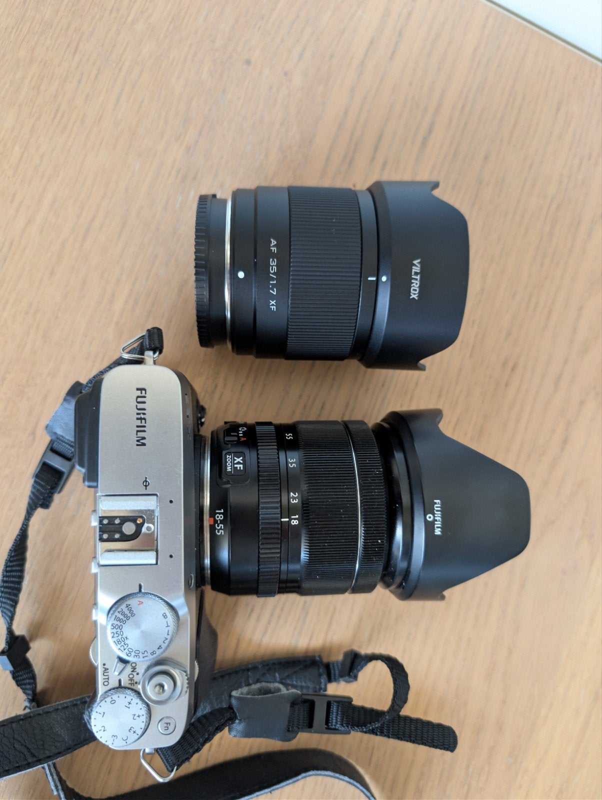 fujifilm x-e3 + lenzen + accessoires, Ophalen of Verzenden, Zo goed als nieuw, Geen optische zoom