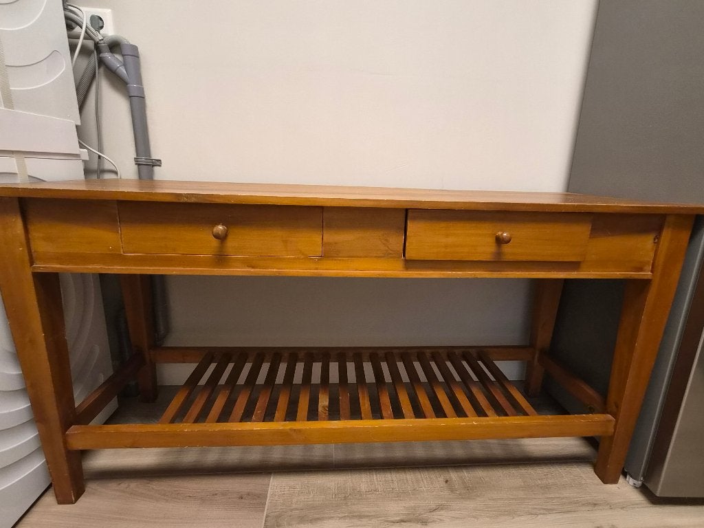 Side table, Ophalen, Gebruikt, 100 tot 150 cm, 25 tot 50 cm