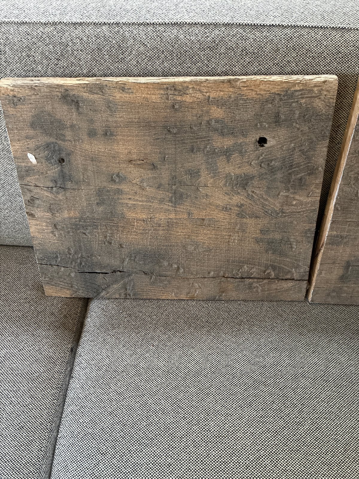 Robuuste authentieke spoorbielzen planken (2 stuks), Ophalen, Gebruikt, 25 tot 50 mm, Plank