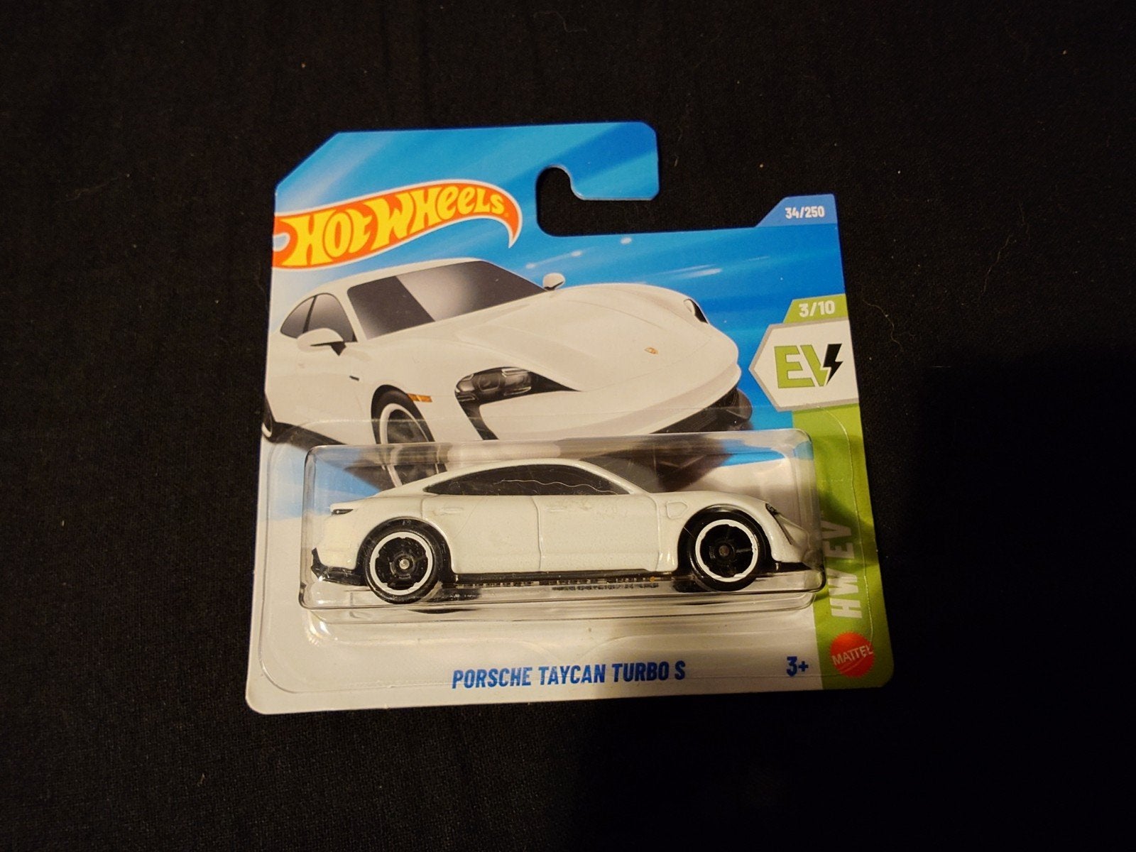 Hot Wheels Porsche Taycan turbo s, Ophalen of Verzenden, Nieuw, Auto