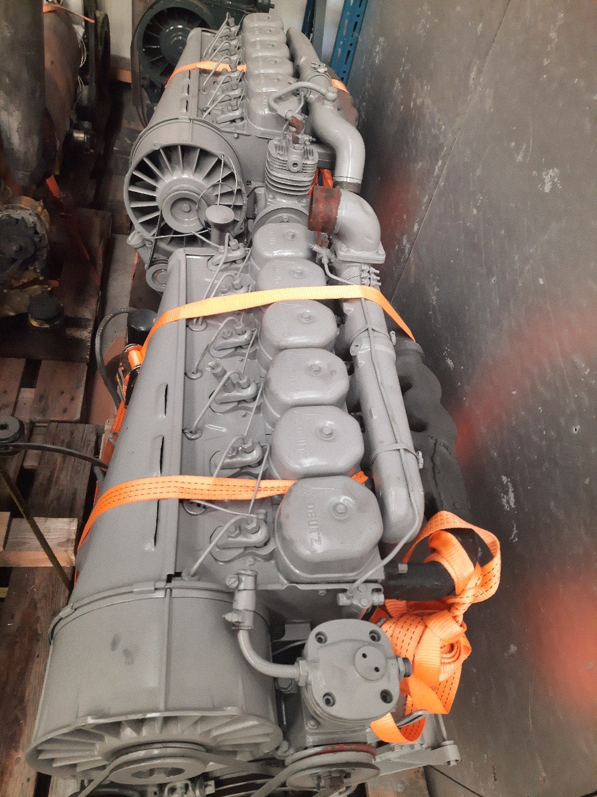 2xdeutz 6 cilinder, Ophalen, Gebruikt, Dieselmotor, 1800 rpm of meer