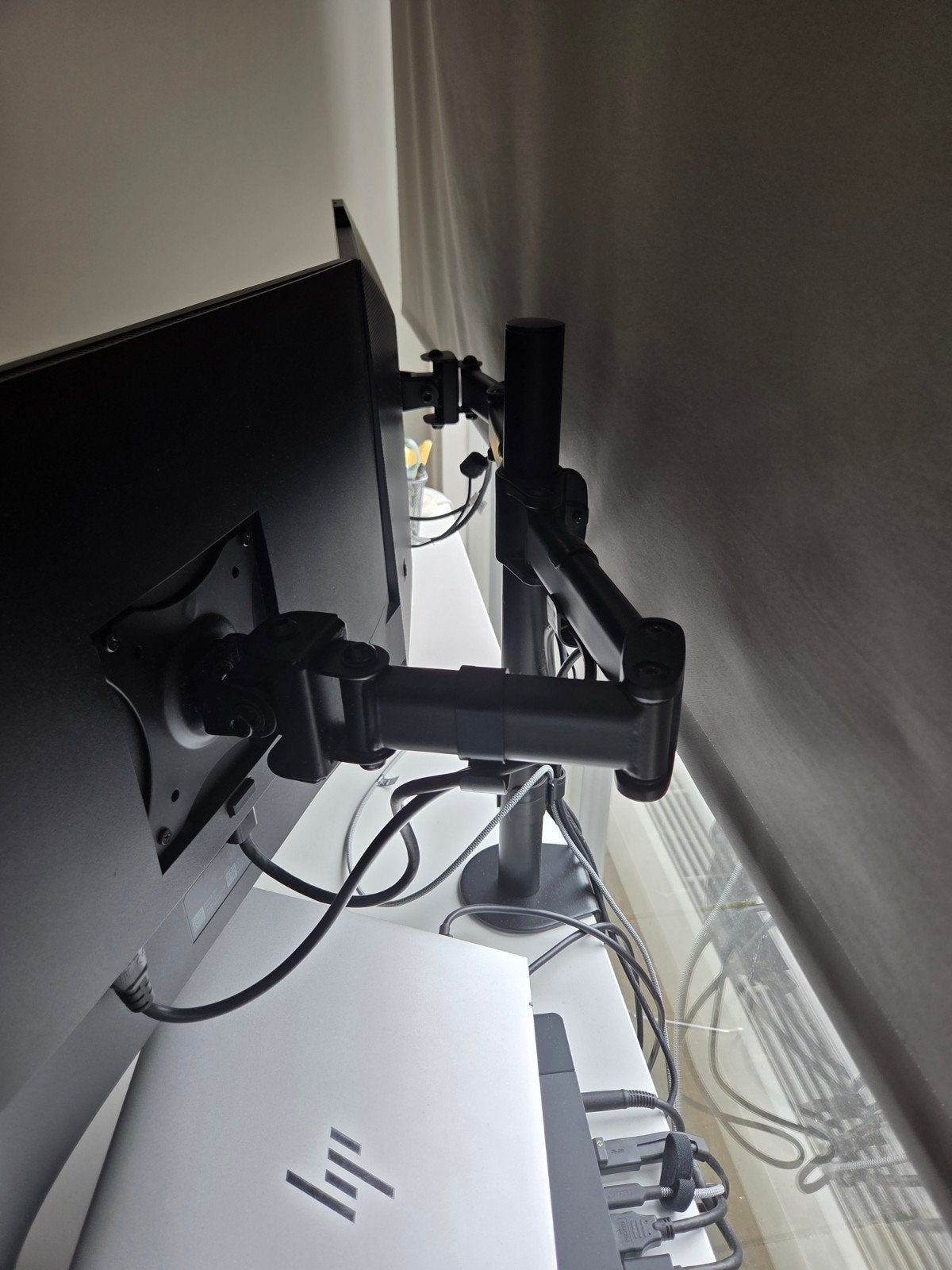 Monitor arm, Computers en Software, Monitoren, Ophalen, Zo goed als nieuw