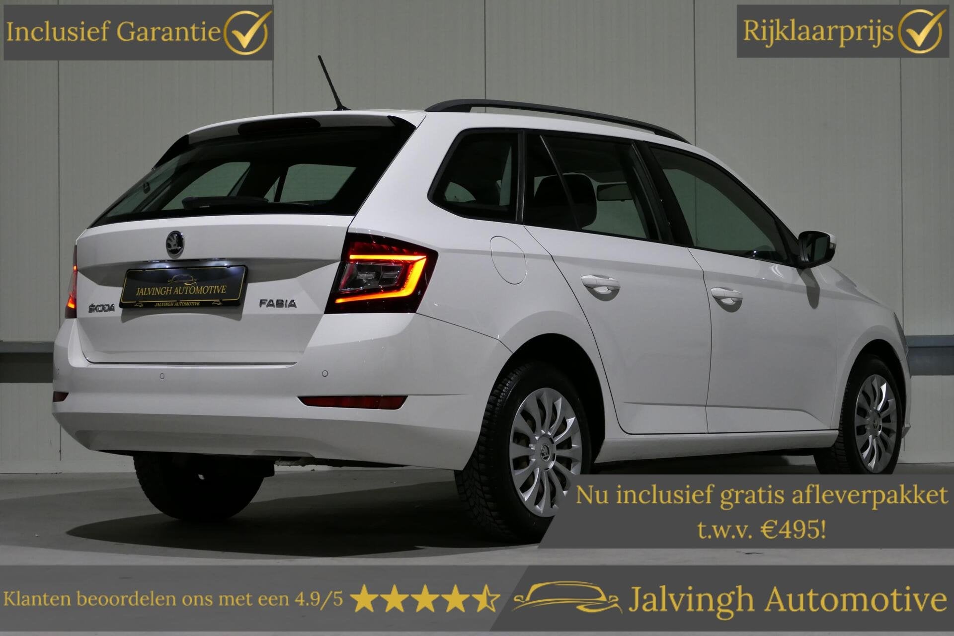 Skoda Fabia Combi 1.0 TSI Ambition|PDC|Carplay|Cruise contro, Stof, Gebruikt, 95 pk, Origineel Nederlands