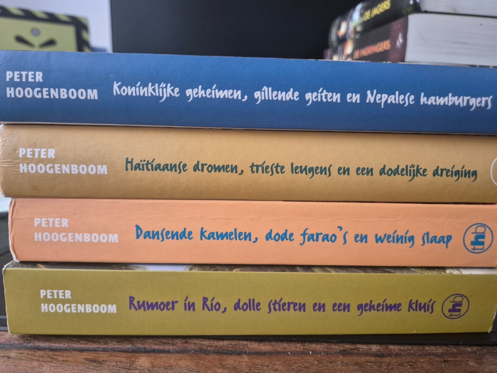 Peter Hoogenboom Boeken: 4 Avonturenromans, Ophalen, Gelezen, Peter Hoogenboom, Nederland
