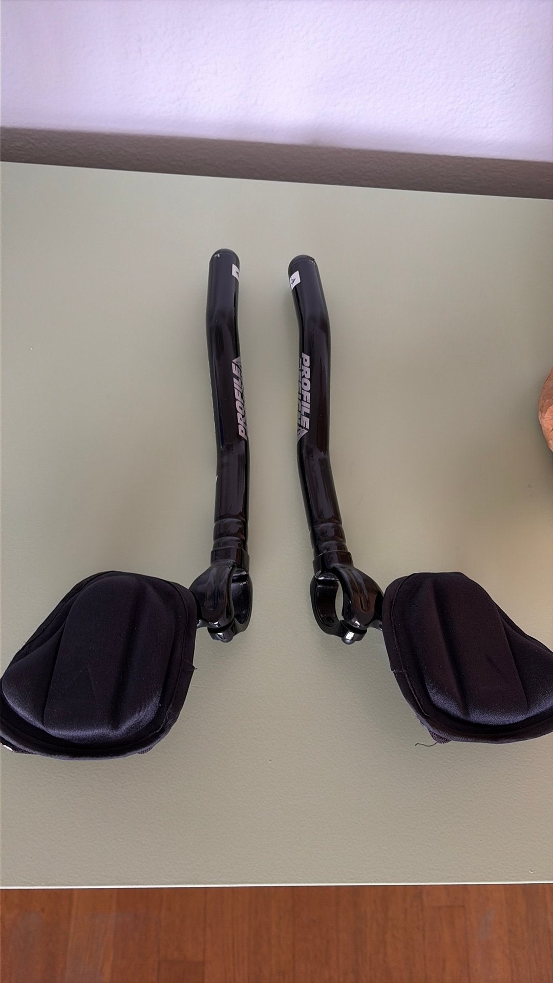 Profile design clip on aero bars ZBS S bend, Gebruikt, Verzenden, Stuur, Aluminium