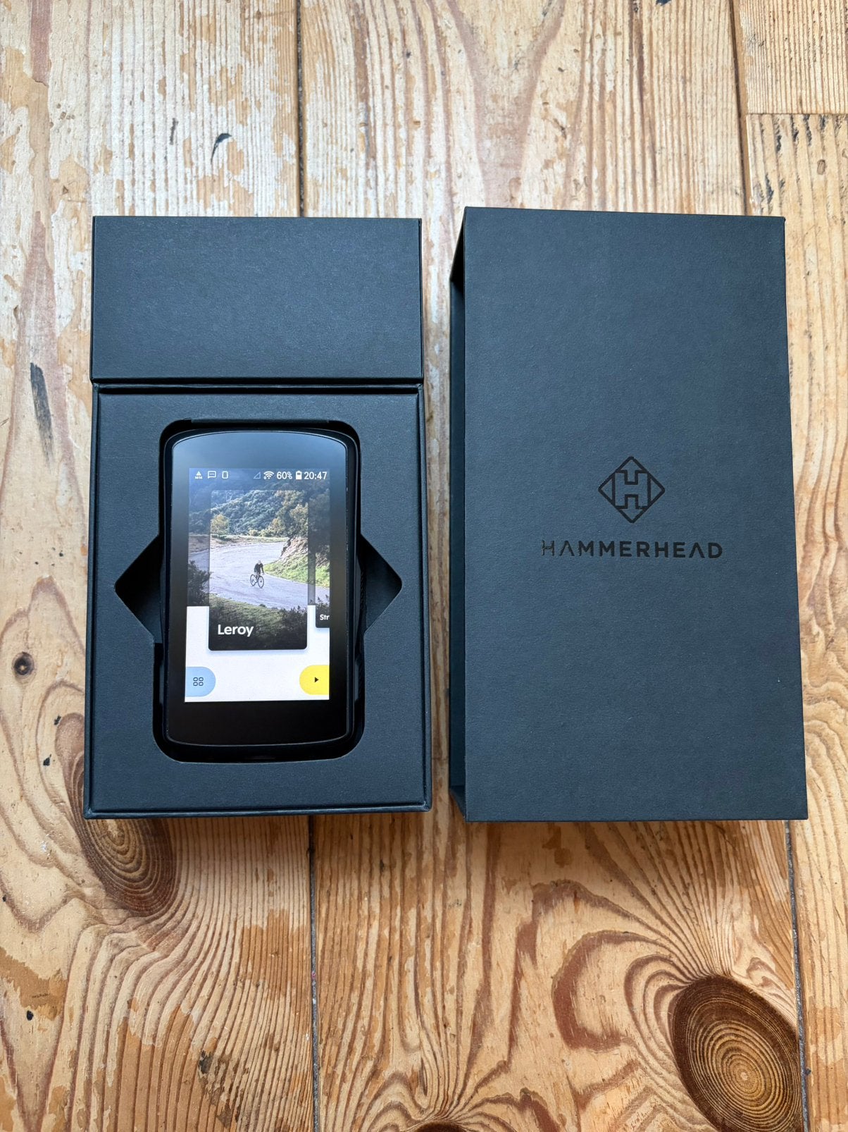 Hammerhead Karoo 2, Fietsen en Brommers, Fietsaccessoires | Fietscomputers, Ophalen, Zo goed als nieuw