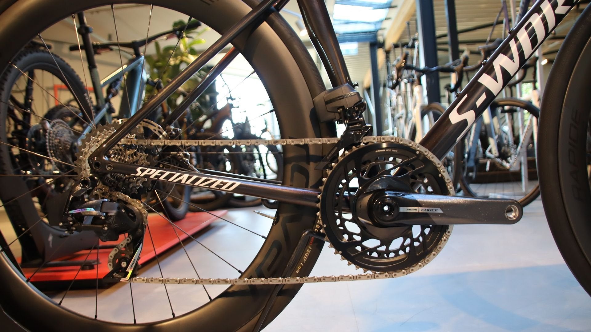 S-works Tarmac SL8 Sram Force maat 56, Carbon, -, -, Zo goed als nieuw