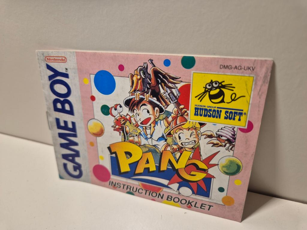 Boekje van Pang Game Boy DMG AG UKV, Avontuur en Actie, 1 speler, Ophalen of Verzenden, Zo goed als nieuw
