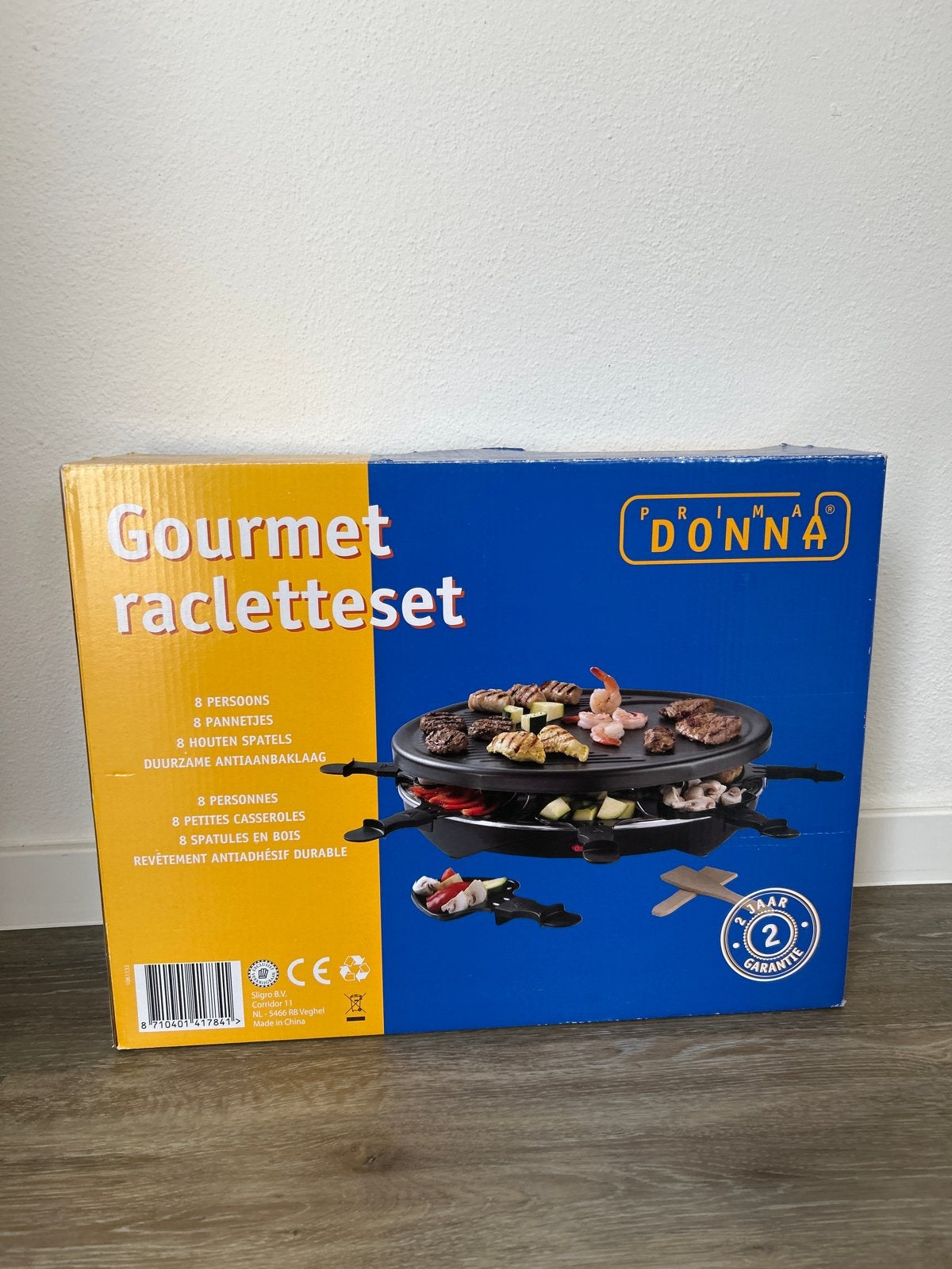 Prima Donna Gourmet Racletteset - Nieuw in Doos, Ophalen, Nieuw