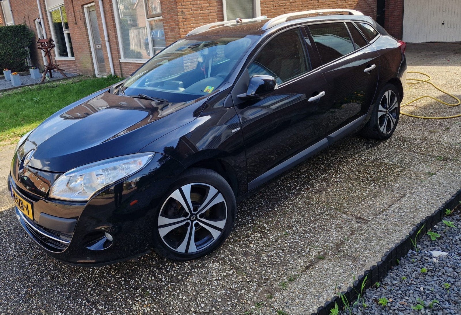 Renault Mégane 1.4 16V TCE 96KW Estate 2012 Zwart, Voorwielaandrijving, 4 cilinders, Zwart, Origineel Nederlands