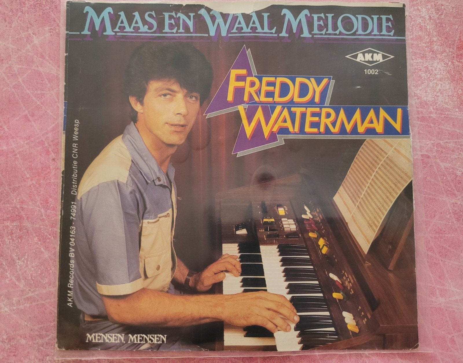 Freddy Waterman - Maas en Waal - Mensen Mensen, Ophalen, Zo goed als nieuw, Overige formaten, Levenslied of Smartlap