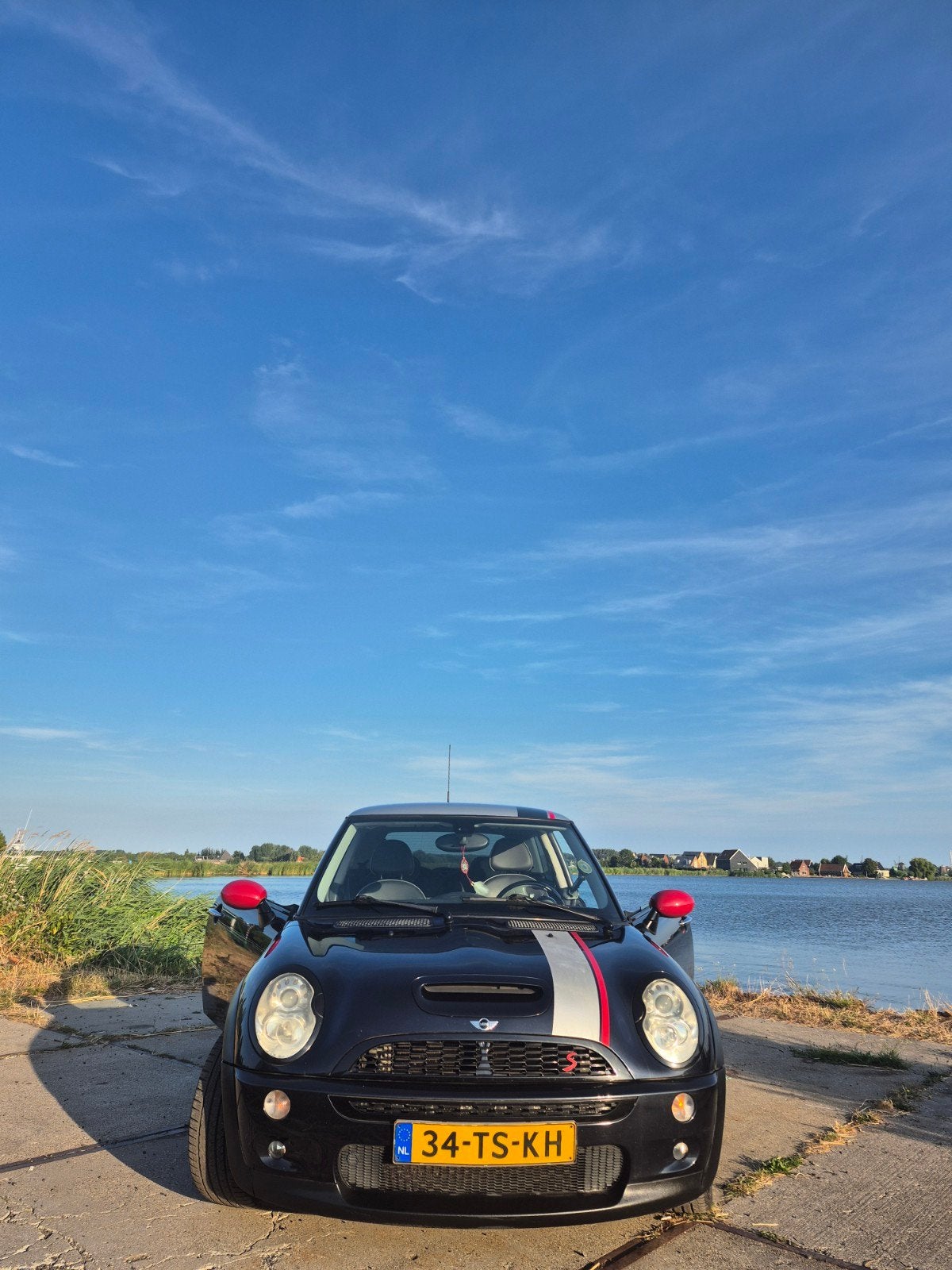 mini cooper s, Zwart, 4 cilinders, Zwart, Leder
