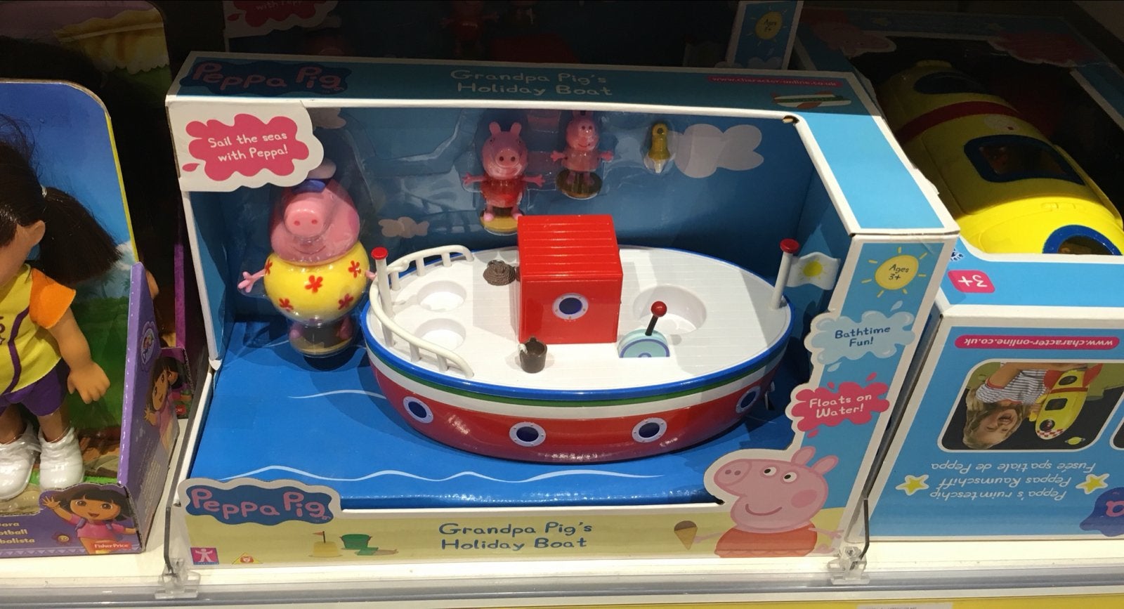 Peppa Pig Opa's Vakantieboot Speelset, Ophalen of Verzenden, Nieuw, Overige typen