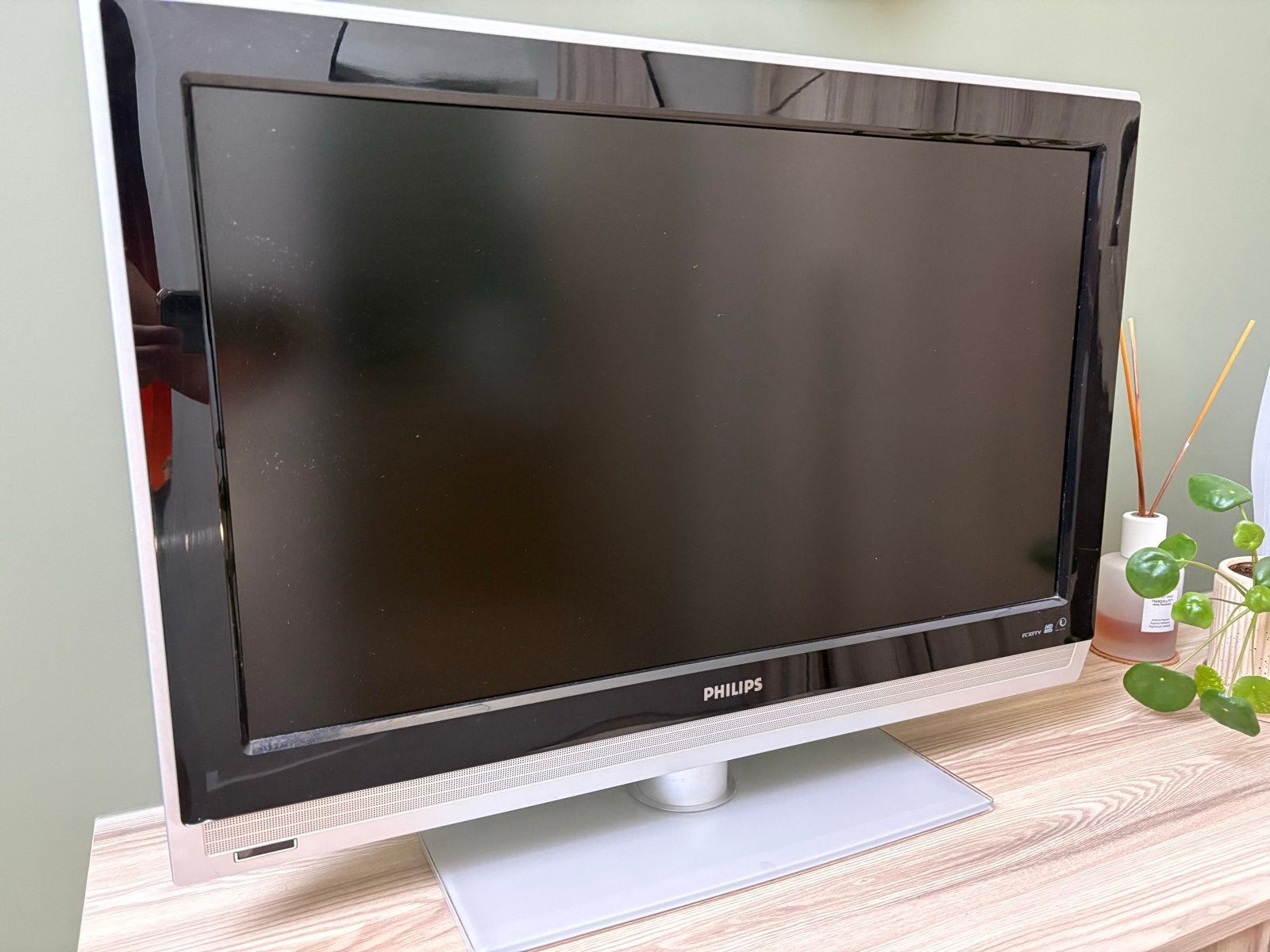 Philips TV 32PFL5322/10 32 inch, met afstandsbediening, Ophalen, Philips, Gebruikt, 50 Hz