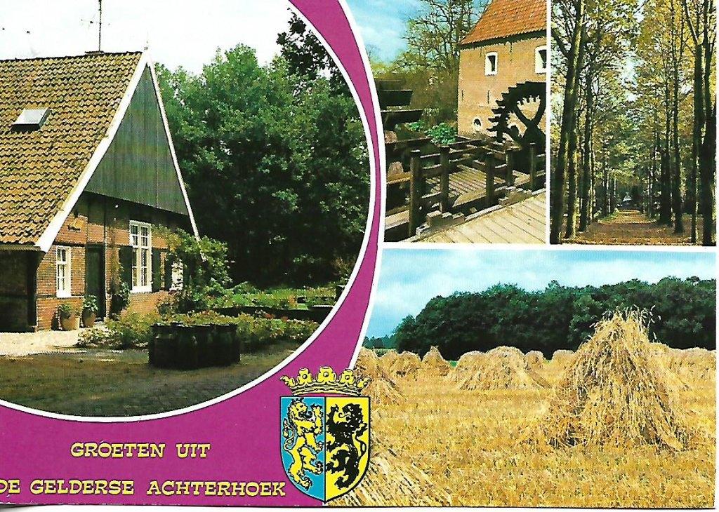 Gelderland- -4-luik., Verzenden, 1980 tot heden, Gelopen, Gelderland