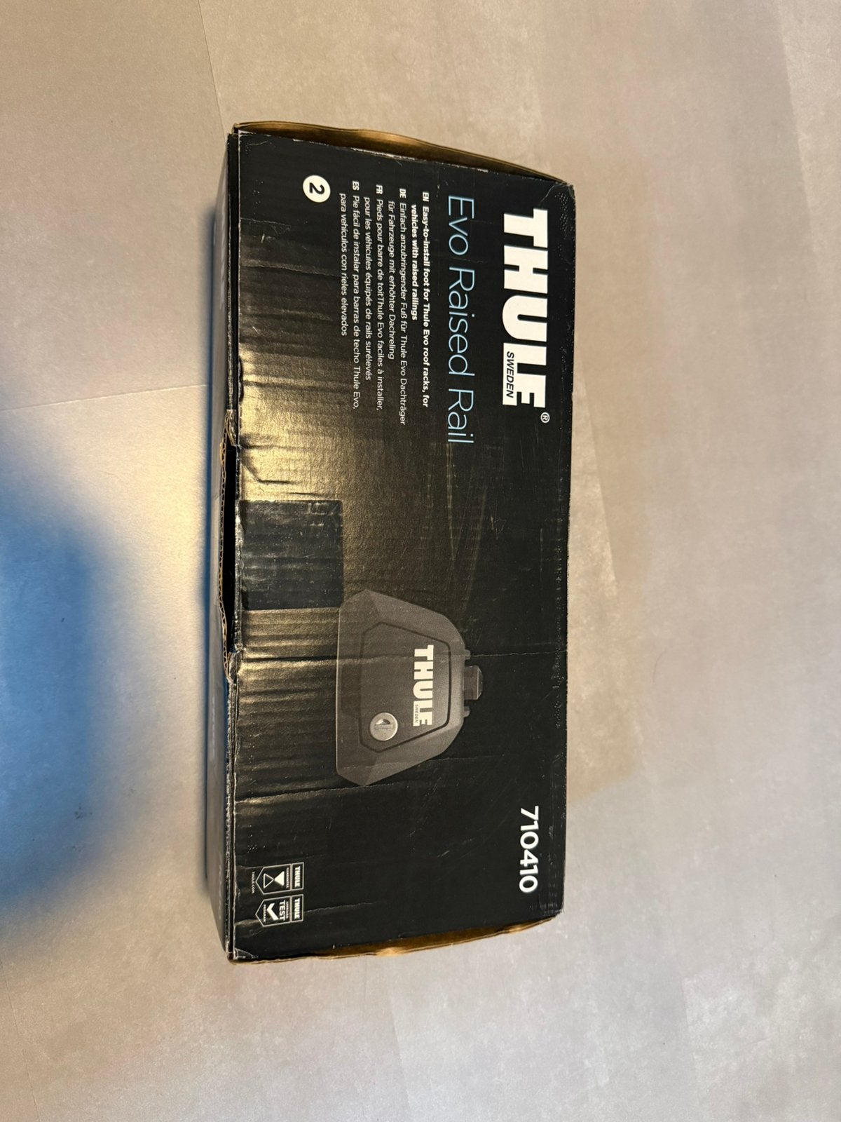 Thule evo raised bar 710410, Ophalen of Verzenden, Zo goed als nieuw