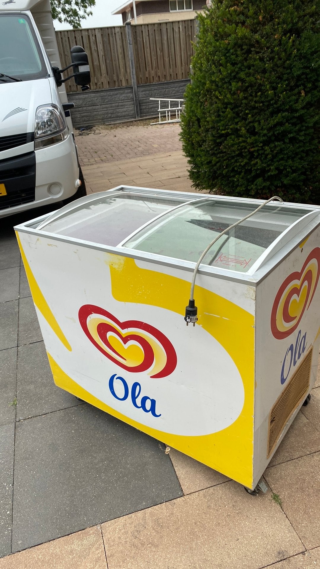 Ola vriezer, Ophalen, Gebruikt, Vrijstaand, Minder dan 60 cm