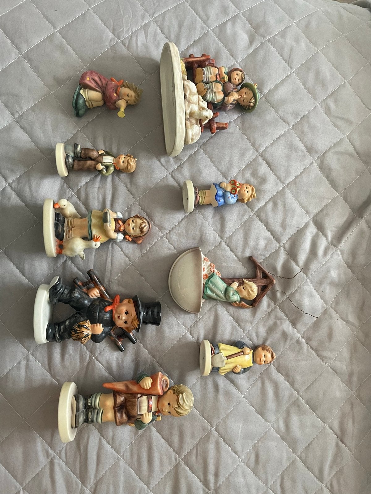 Vintage Hummel Beeldjes Collectie - Diverse Figuren, Ophalen of Verzenden, Gebruikt