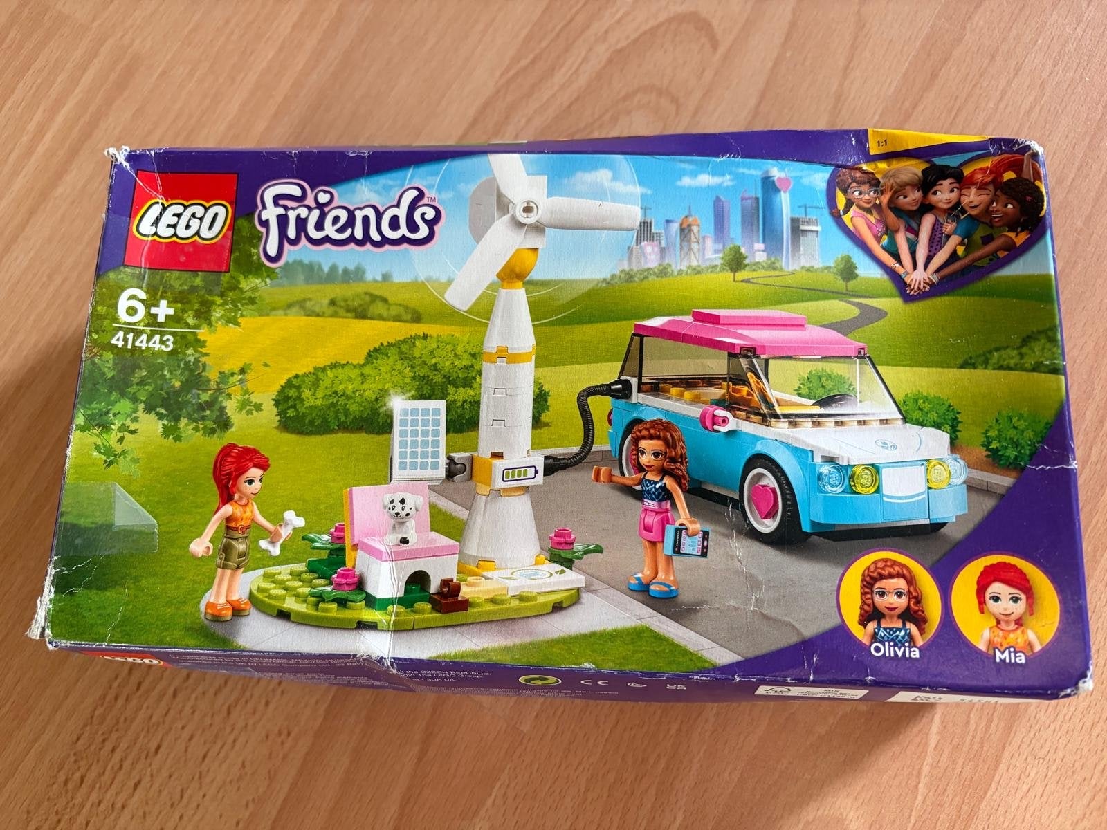 Lego Friends Olivia's elektrische auto, Kinderen en Baby's, Lego, Friends, Ophalen of Verzenden, Zo goed als nieuw
