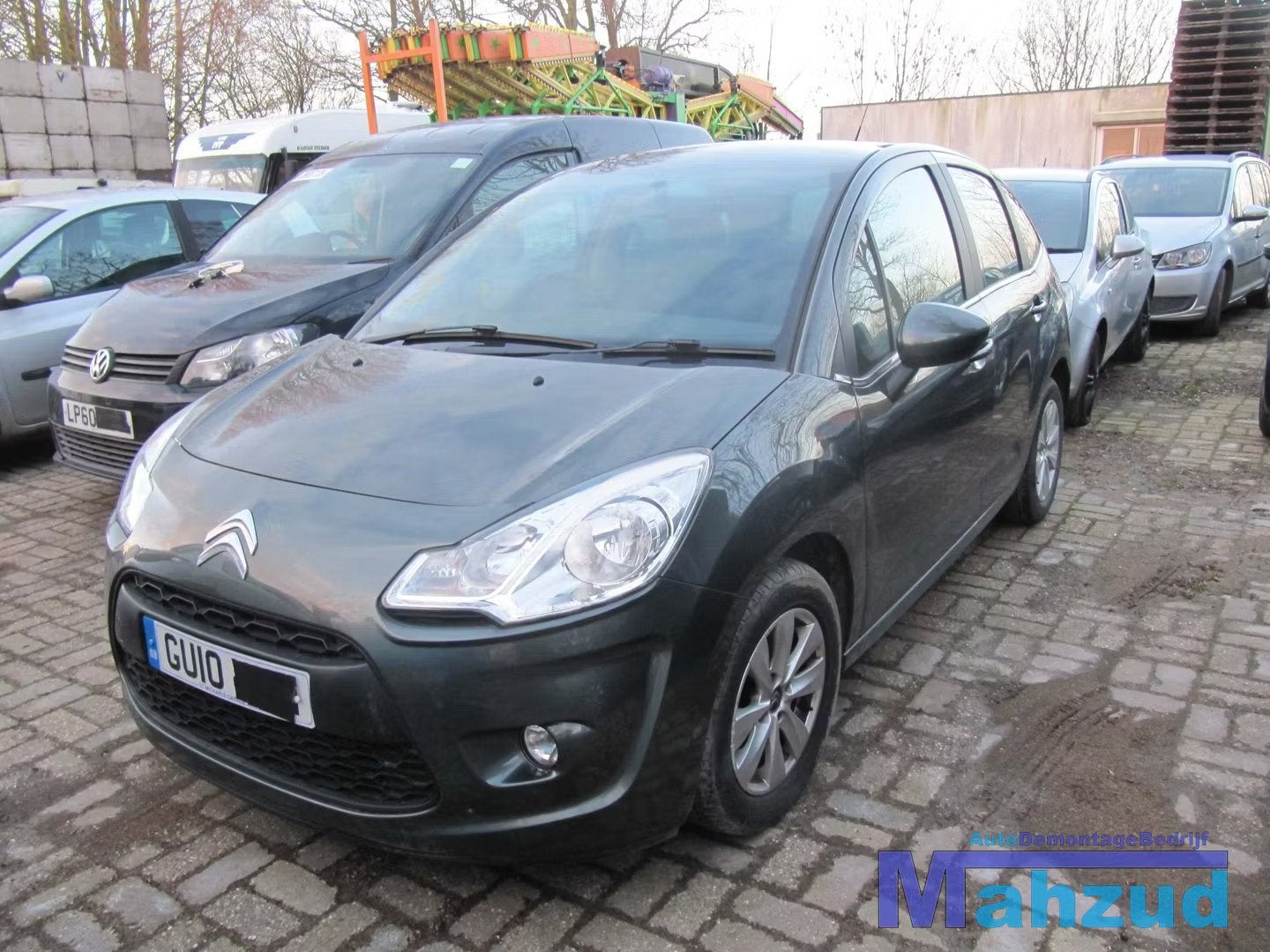 2010 CITROEN C3 plaatwerk carrosserie scherm wand dak stijl, Gebruikt, Citroën, Stellantis N.V., Ophalen of Verzenden