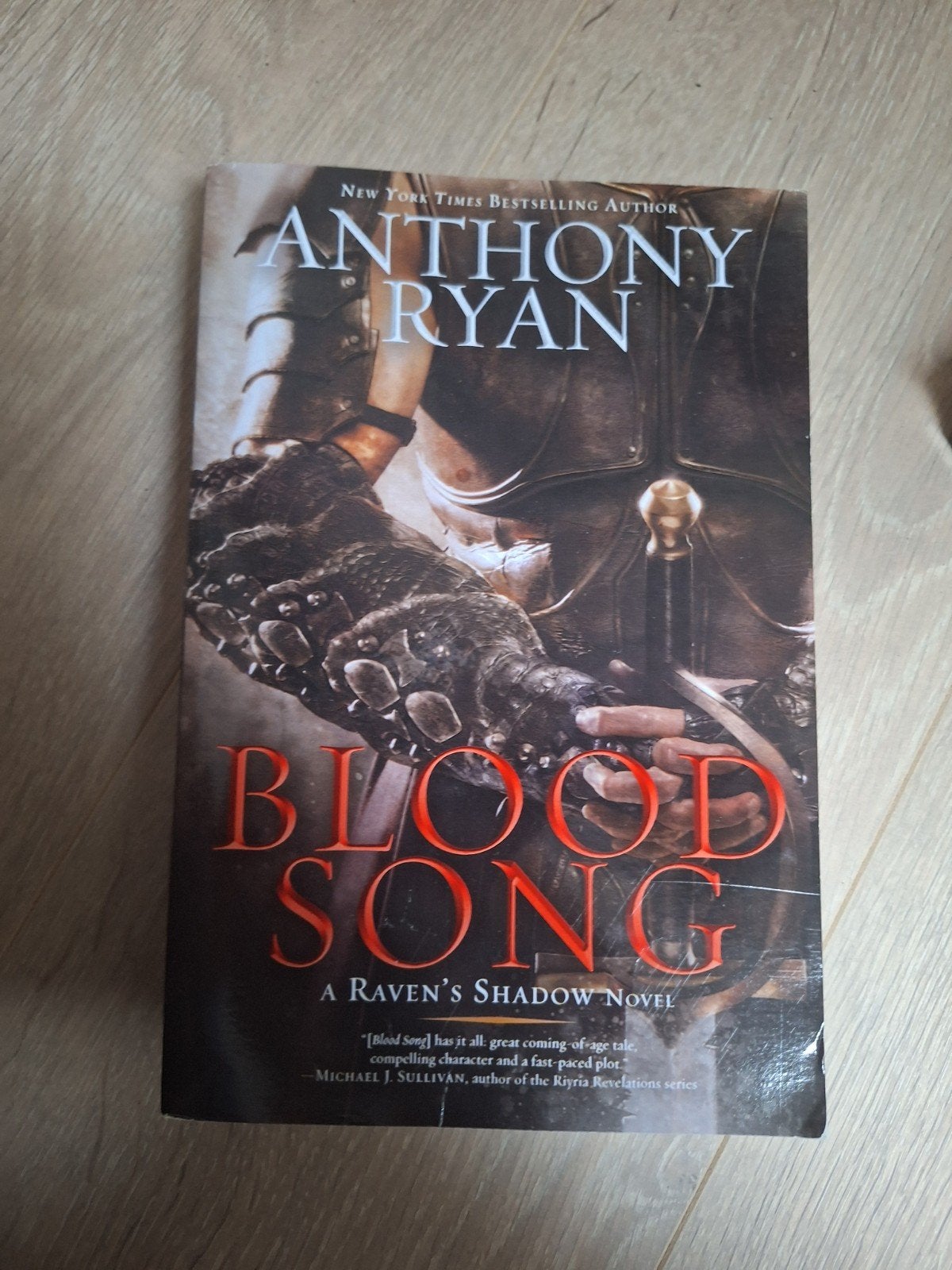 Blood Song - Anthony Ryan (A Raven's Shadow Novel), Boeken, Ophalen of Verzenden, Gelezen, Anthony Ryan