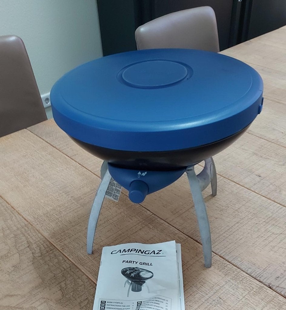 Campingaz Party Grill CV kooktoestel, Caravans en Kamperen, Kampeeraccessoires, Ophalen, Zo goed als nieuw