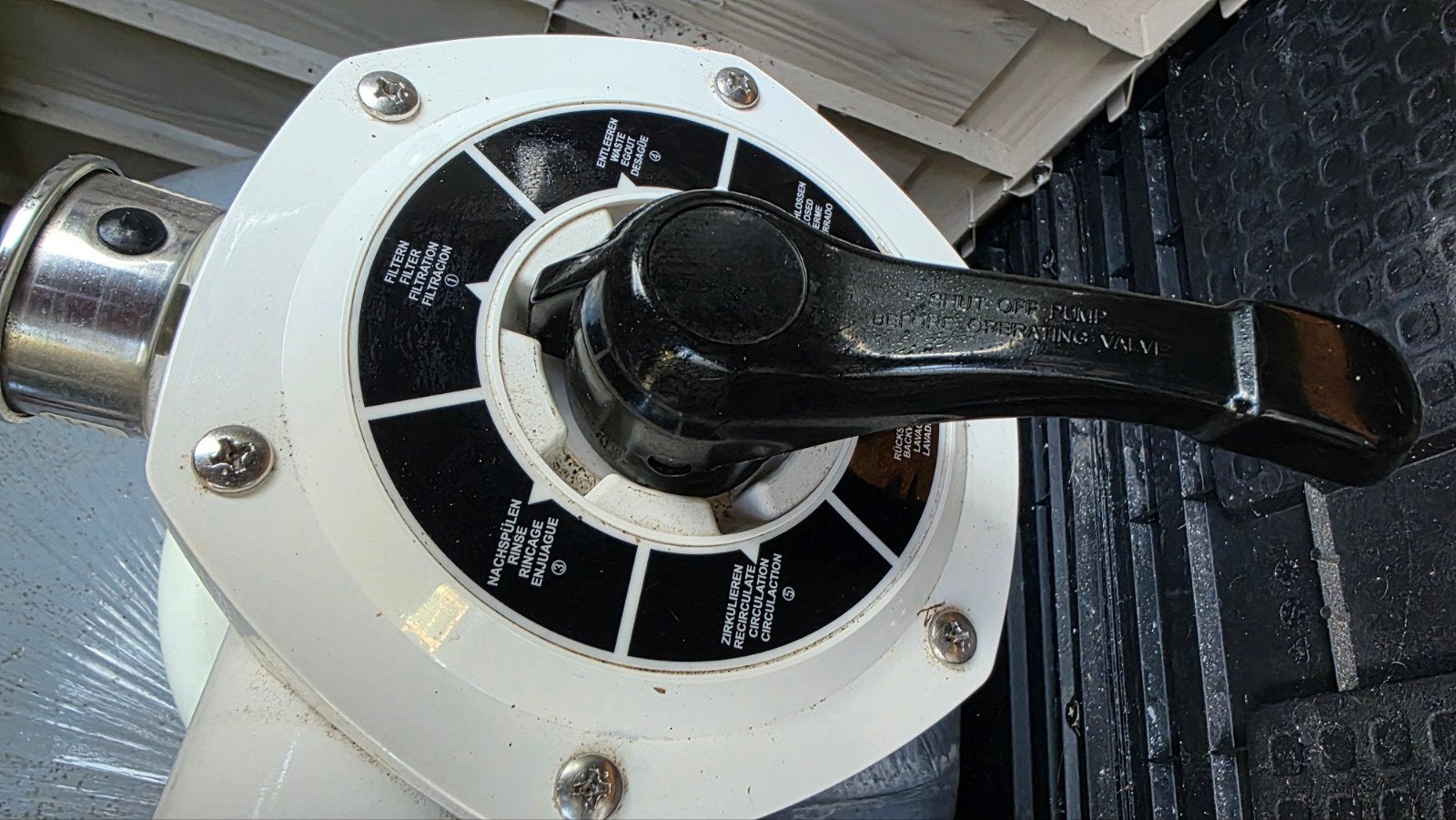 Zandfilterset zwembad FSF-500 12 m3/u met filterglas, Ophalen