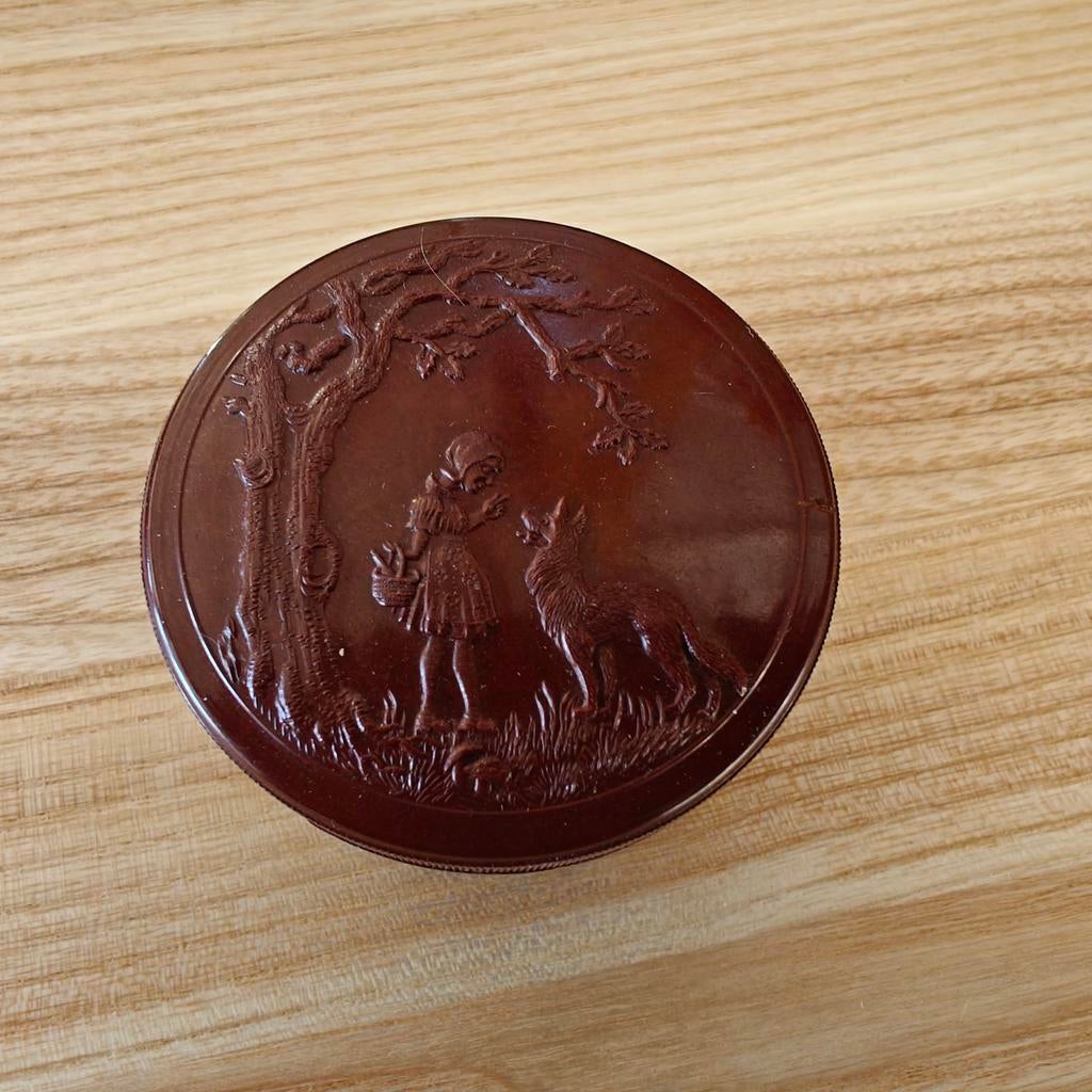 Blikje. Potje . spons bakje, Ophalen of Verzenden, Gebruikt, Overige