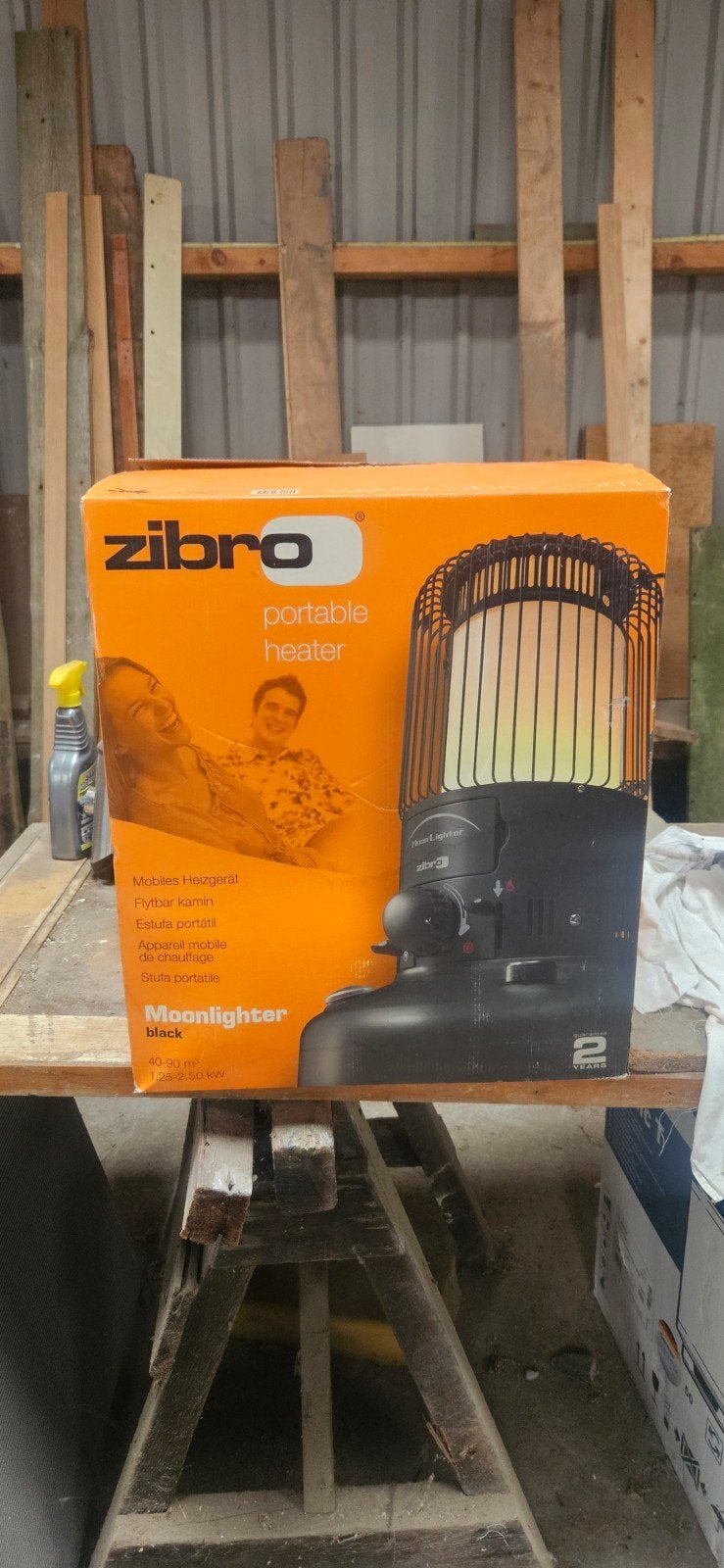 Zibro Petroleum kachel MOONLIGHTER ( nieuw), Ophalen, Nieuw, Overige brandstoffen, Petroleumkachel
