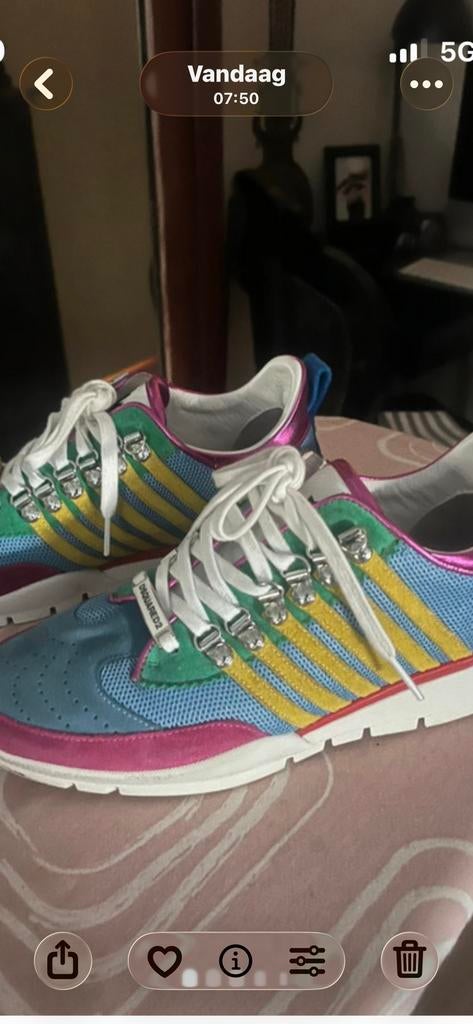 DSquared2 sneakers maat 40, Kleding | Dames, Schoenen, Overige kleuren, Ophalen of Verzenden, Sneakers of Gympen, Zo goed als nieuw