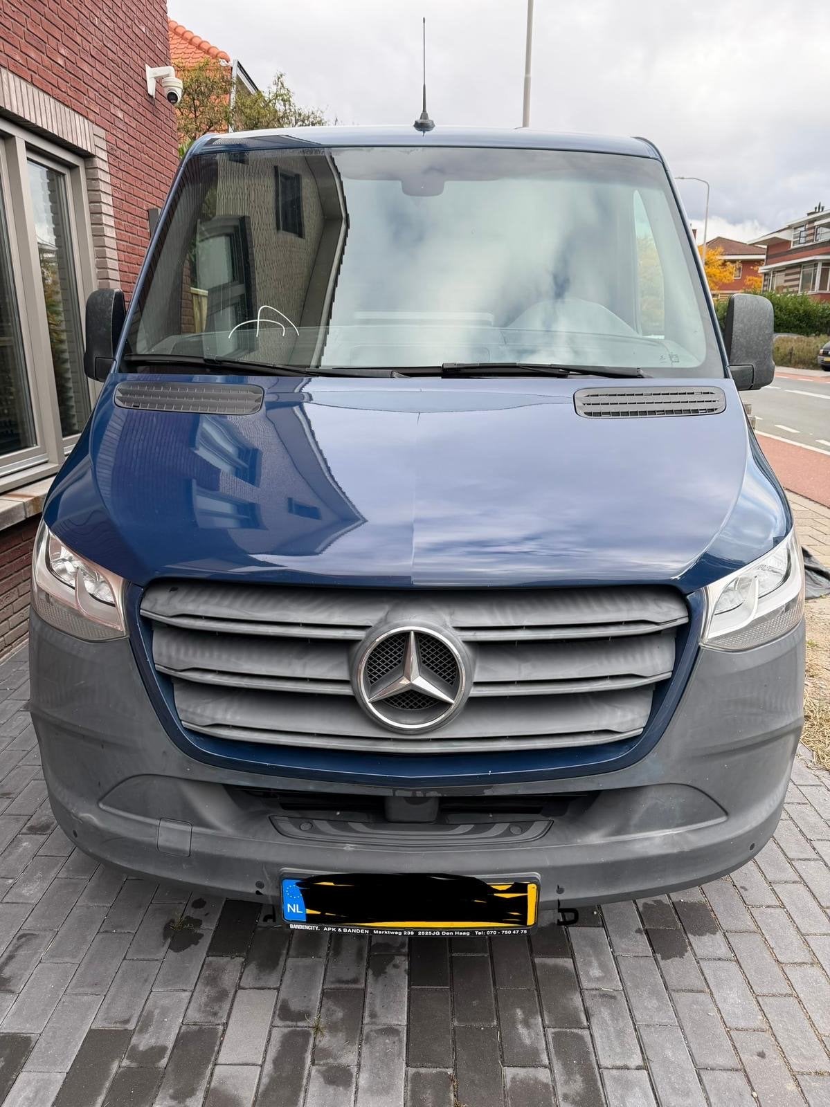 Mercedes-Benz Sprinter 2.1 CDI 84KW 2019, Auto's, 4 cilinders, Elektrische ramen, Blauw, Diesel