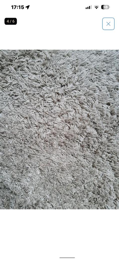 2 maal Vloerkleed grijs Ikea Gåser  - Taupe/Grijs, Huis en Inrichting, Stoffering | Tapijten en Kleden, 200 cm of meer, Ophalen of Verzenden