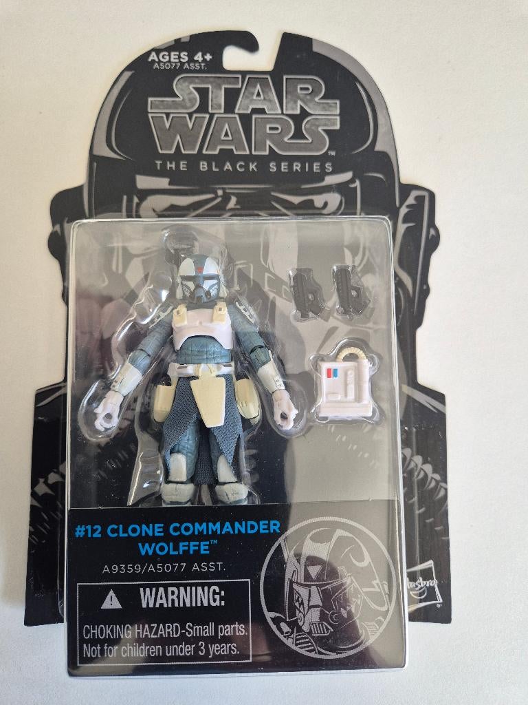 Star Wars BS Blue 3.75" #12 Clone Commander Wolffe, Verzamelen, Star Wars, Nieuw, Actiefiguurtje, Ophalen of Verzenden