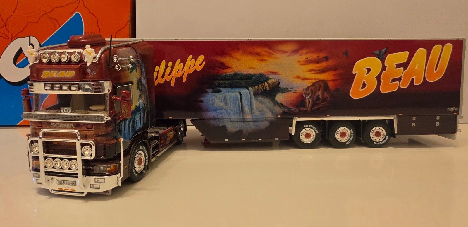 Tekno Beau Scania 4 serie, Ophalen of Verzenden, Nieuw, Bus of Vrachtwagen, Tekno