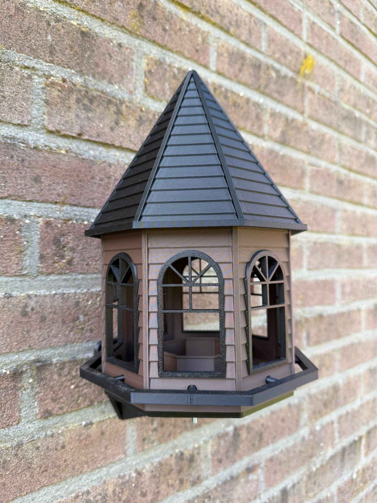Stijlvol Vogelvoederhuisje, Ophalen of Verzenden, Zo goed als nieuw