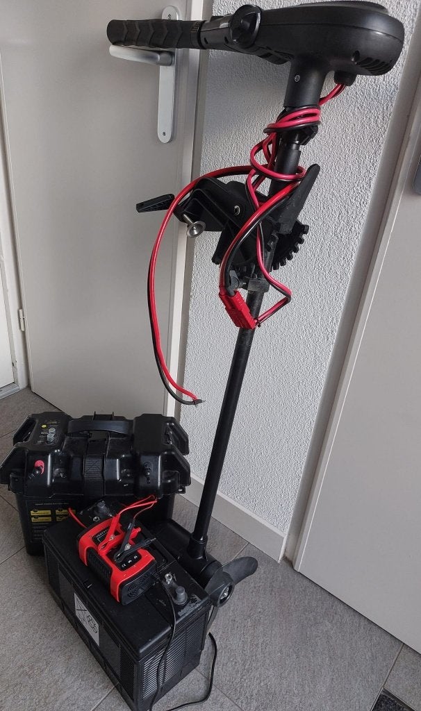 Haswing Protruar 1.0 65 lbs 12V elektrische buitenboordmotor