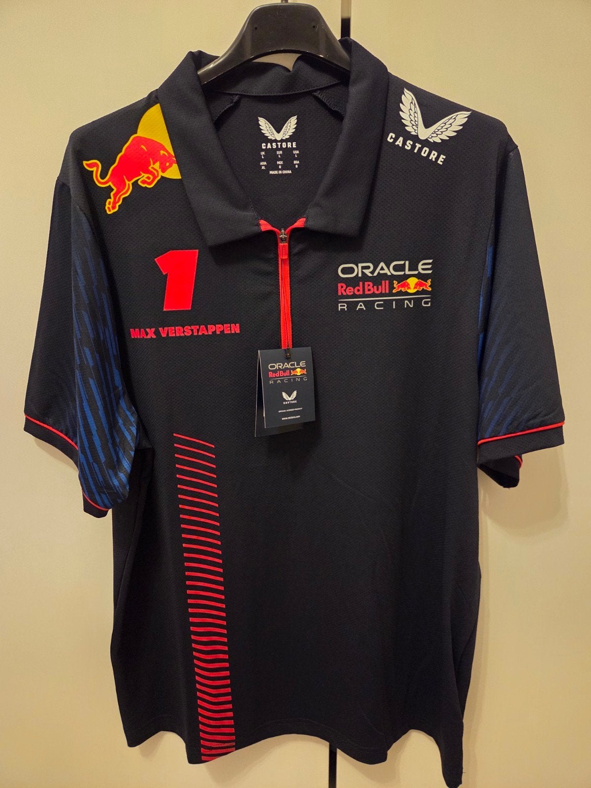 RedBull shirt, Maat 52/54 (L), Nieuw, Ophalen of Verzenden, Blauw