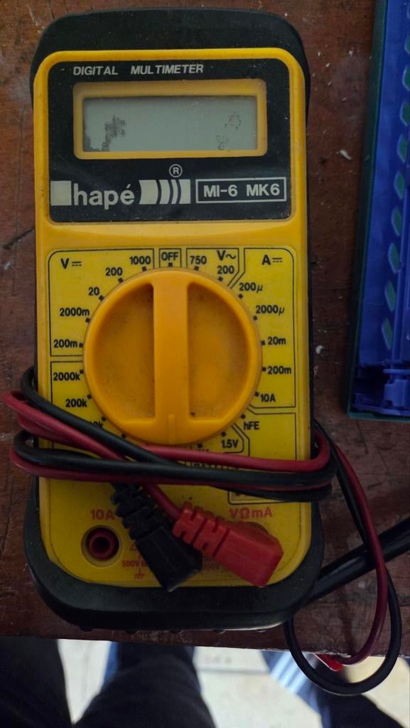 Hapé MI-6 MK6 digitale multimeter, Doe-het-zelf en Verbouw, Meetapparatuur, Ophalen of Verzenden