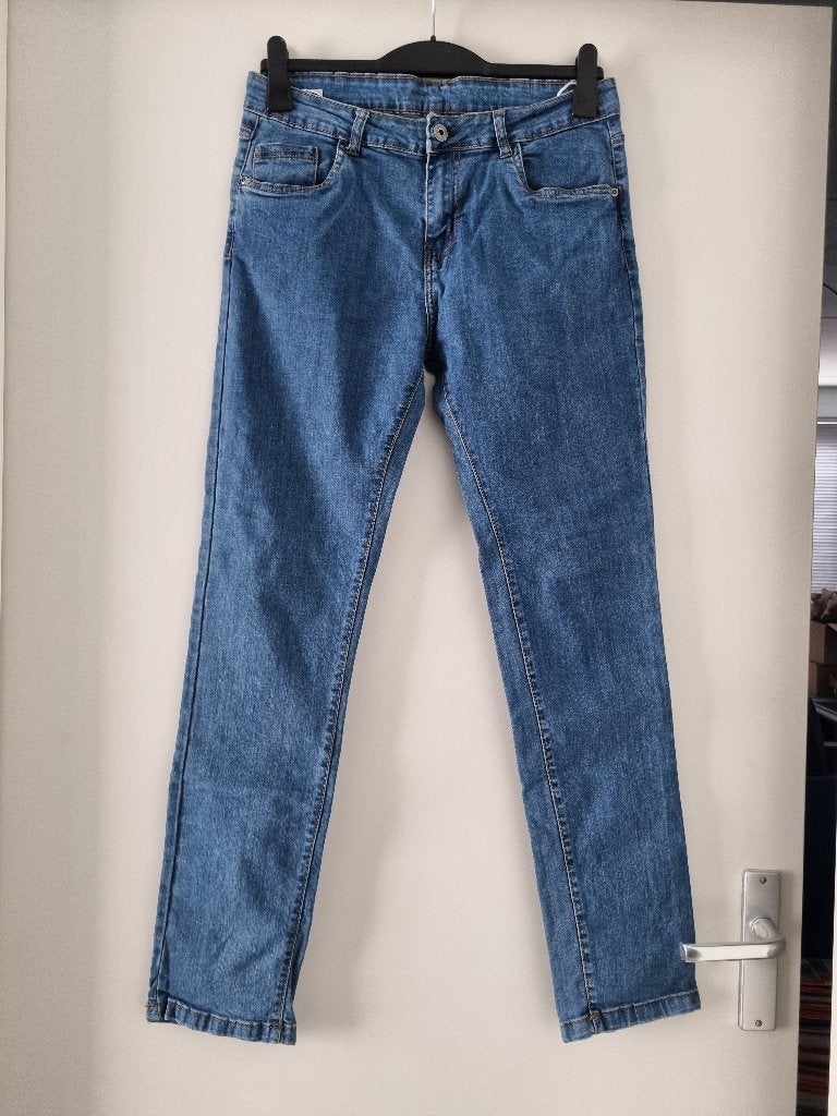 Spijkerbroek voor dames -- maat 42 -- ST Denim Dept, Kleding | Dames, Blauw, Ophalen of Verzenden, Zo goed als nieuw, ST Denim Dept
