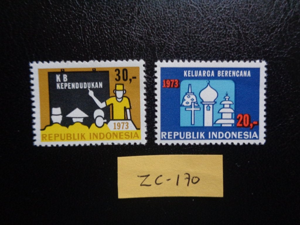 indonesie - familieplanning/postfris/plakafdruk 1973(zc-170), Ophalen of Verzenden, Postfris, Zuidoost-Azië