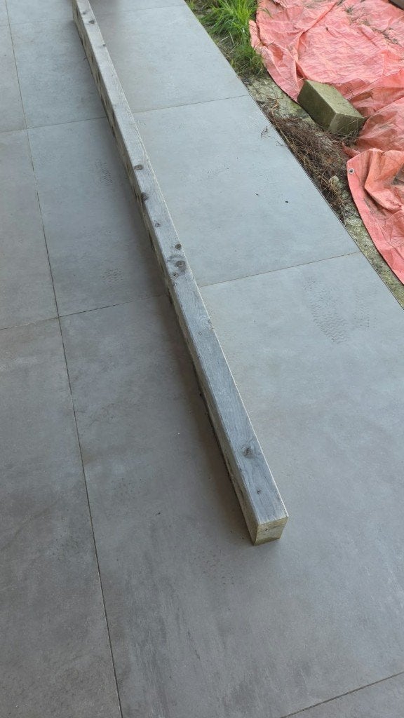 Houten Balk (322x17x7), Ophalen, 250 cm of meer, Balken